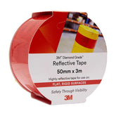 3m x 50mm RED 3M 983 Diamond Grade Reflective Marking Tapes (983-72 ES) (AR010613610)